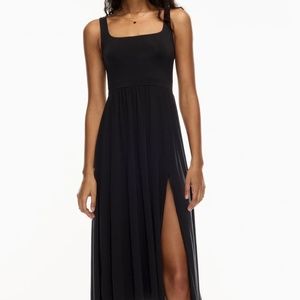 Aritzia Wilfred Market Slit Dress NWT in Navy